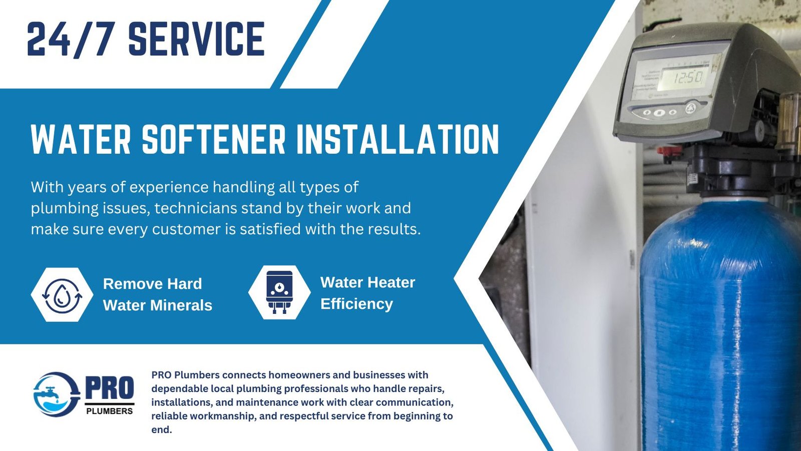 Water softener installation in Delray Beach, FL