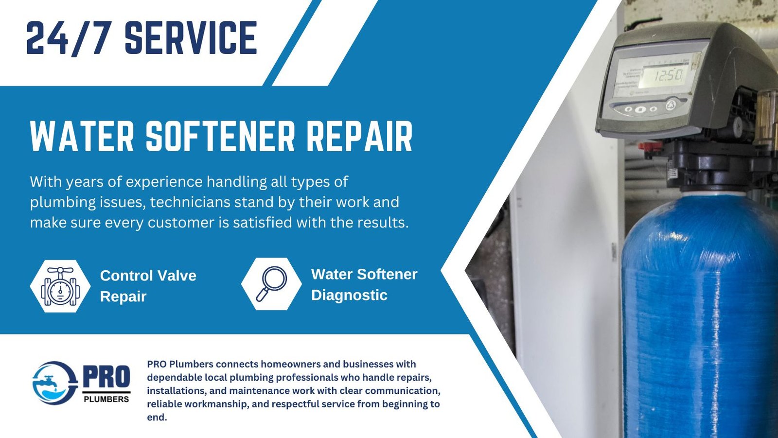 Water softener repair in Delray Beach, FL